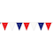 Beistle 120ft. Red, White & Blue Pennant Banner